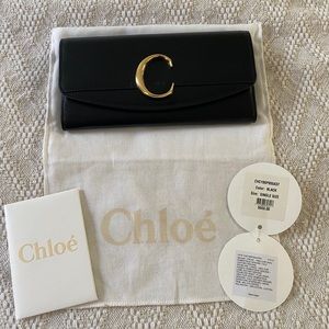 Chloé front flap wallet.